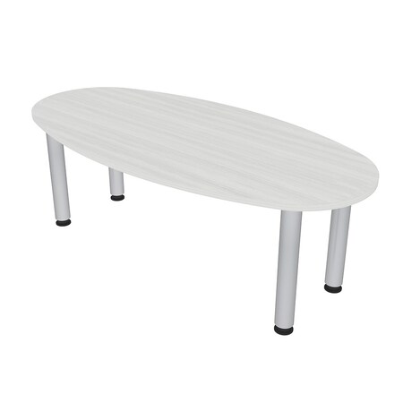 Skutchi Designs 33.5 in W, 69.5 in L, 29 in H, Engineered Wood Top, White HAR-BOVL-34X70-PT-WC